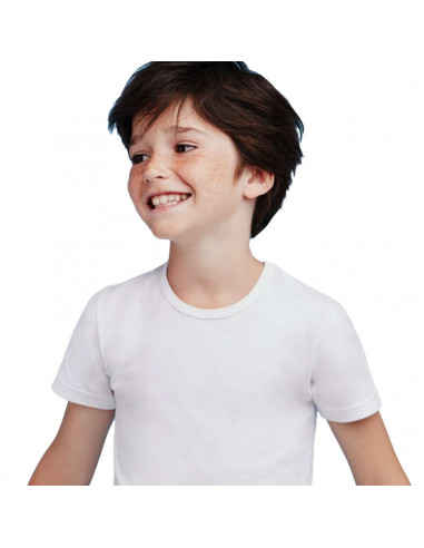 T-shirt bambino in cotone elasticizzato Ellepi 4466