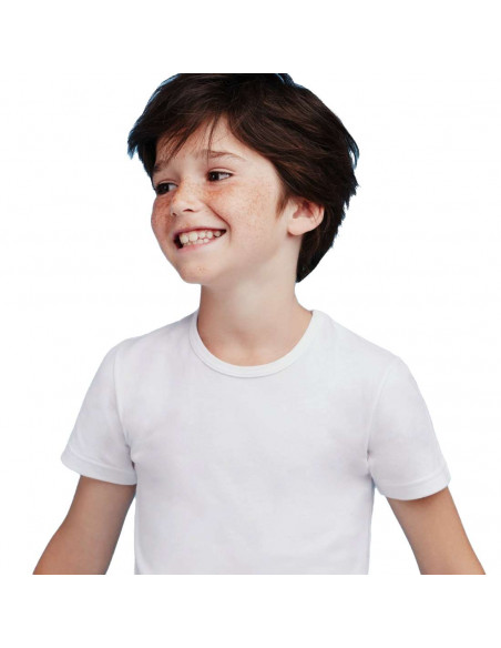 T-shirt bambino in cotone elasticizzato Ellepi 4466 T-shirt bambino in cotone elasticizzato Ellepi 4466