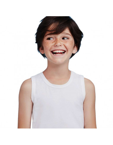 Boy's stretch cotton vest Ellepi 8410