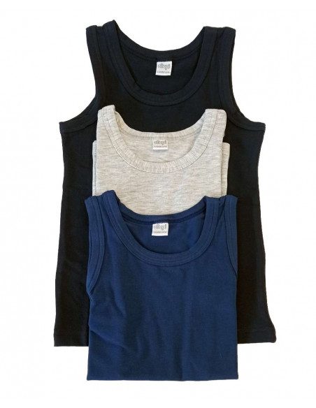 Boy's stretch cotton vest Ellepi 8410 Boy's stretch cotton vest Ellepi 8410