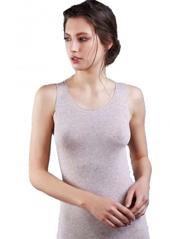 Women's wide shoulder cashmere vest Sublyme 1413