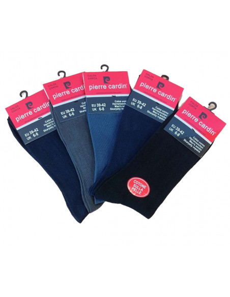 Group 5 pairs men's short cotton socks Pierre Cardin PC Massimo Group 5 pairs men's short cotton socks Pierre Cardin PC Massimo