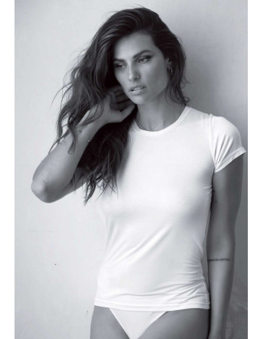 T-shirt donna in bamboo Magic Dream Acquamarina