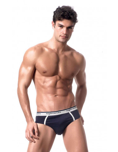 Group 3 men's stretch cotton briefs Rosso Porpora US460 Group 3 men's stretch cotton briefs Rosso Porpora US460