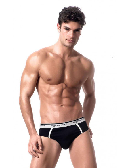 Group 3 men's stretch cotton briefs Rosso Porpora US460 Group 3 men's stretch cotton briefs Rosso Porpora US460