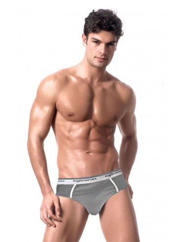 Gruppo 3 slip uomo in cotone elasticizzato Rosso Porpora US460 Gruppo 3 slip uomo in cotone elasticizzato Rosso Porpora US460