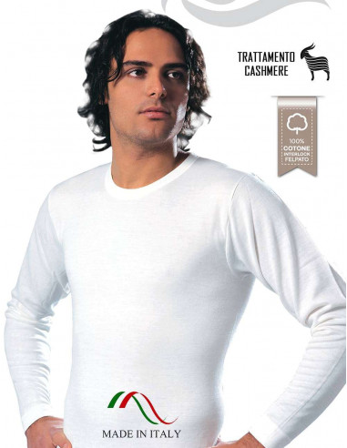 Men's warm cotton long sleeves shirt Leable 202