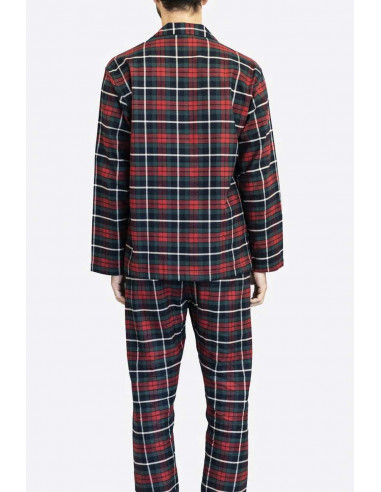 Men's opened light flannel pajamas Olimpia 713 Men's opened light flannel pajamas Olimpia 713