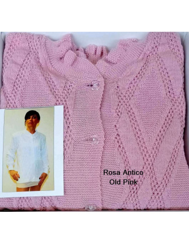 Woman mixed wool korean liseuse La...