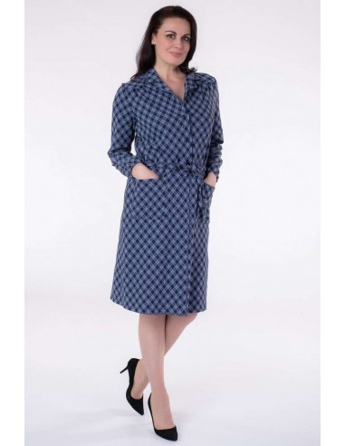 Ladies fleece long sleeves dress Aertre 881