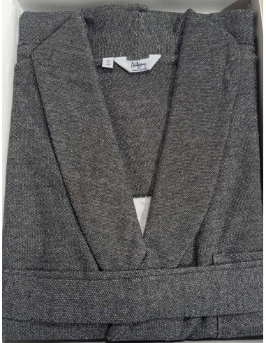 Men's nightwear jacket in warm cotton fleece Antony art. Luciano Men's nightwear jacket in warm cotton fleece Antony art. Luciano