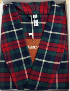 Vestaglia uomo in flanella leggera Olimpia 719 2