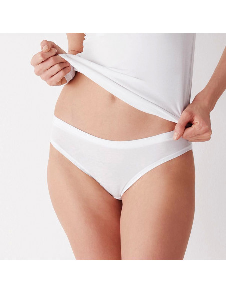 Slip mini donna in cotone organico Cotonella Life GD439 Slip mini donna in cotone organico Cotonella Life GD439
