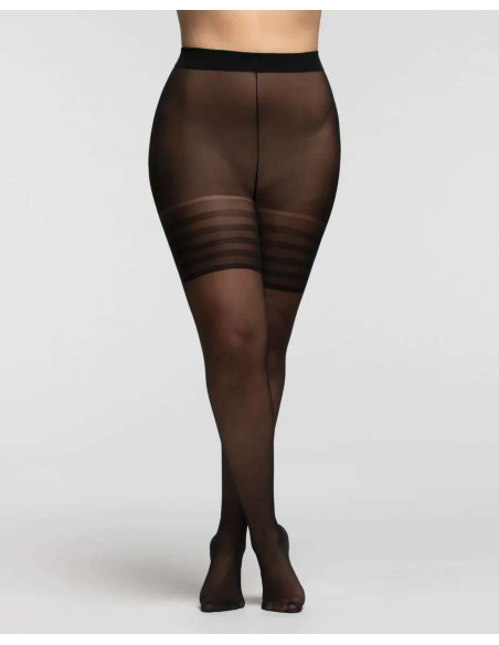 Opaque lycra comfort size tights Pompea CL 20 den Opaque lycra comfort size tights Pompea CL 20 den