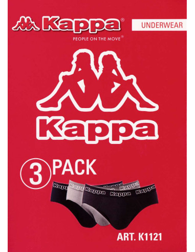 Group 3 bielastic cotton briefs Kappa K1121 Group 3 bielastic cotton briefs Kappa K1121