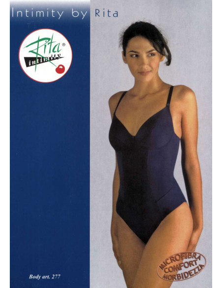 Body donna in microfibra senza ferretto Rita art. 277