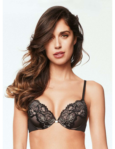 Push-up bra Lormar Saten Push Up