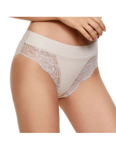 Slip donna taglio laser con pizzo Jadea 8012