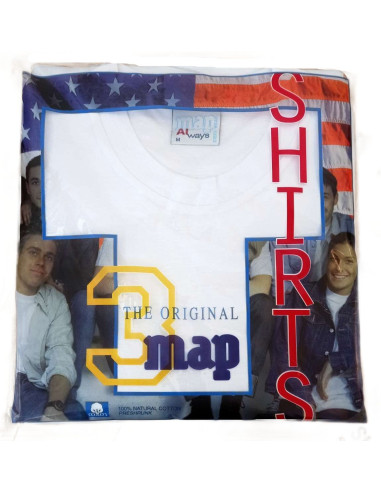 Group 3 cotton jersey t-shirt Map 3001