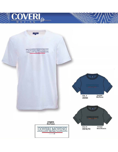 Men's cotton jersey OVERSIZES t-shirt Coveri Moving OTJ3388