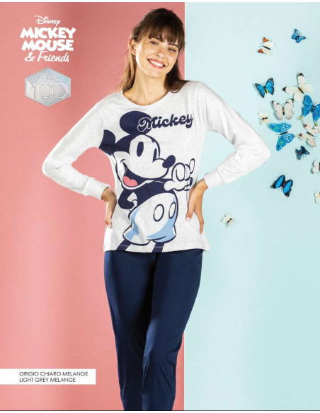 Woman cotton jersey pajamas Minnie DYD6323