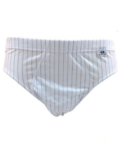 Men's pure cotton midi briefs Gasoline Blu 119