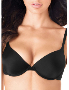 Graded padded microfiber push-up bra Lormar Souffle' New