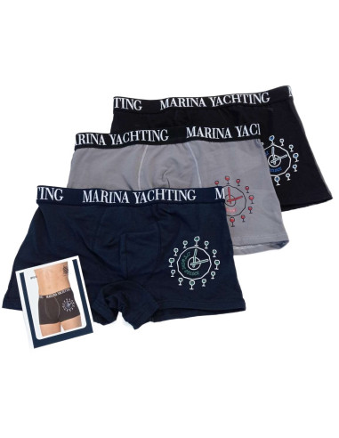 Group 6 men stretch cotton boxer Marina Yachting MY814