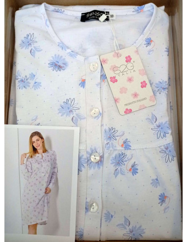 Camicia da notte donna CALIBRATA in... Camicia da notte donna CALIBRATA in...