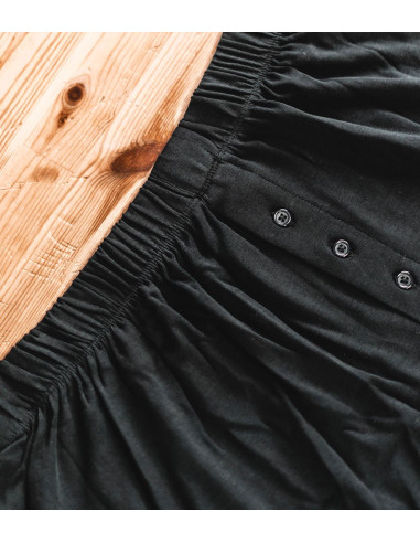 Cotton jersey OVER SIZES boxer Map 5003 White and Black