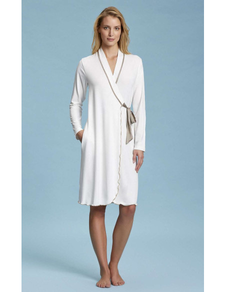 Viscose dressing gown Andra Lingerie 7397