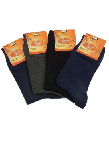 Group of 4 men cotton short socks Effe-A 2107