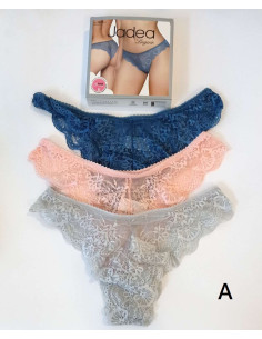 Group 3 all lace brazilian briefs Jadea 1628/C 2