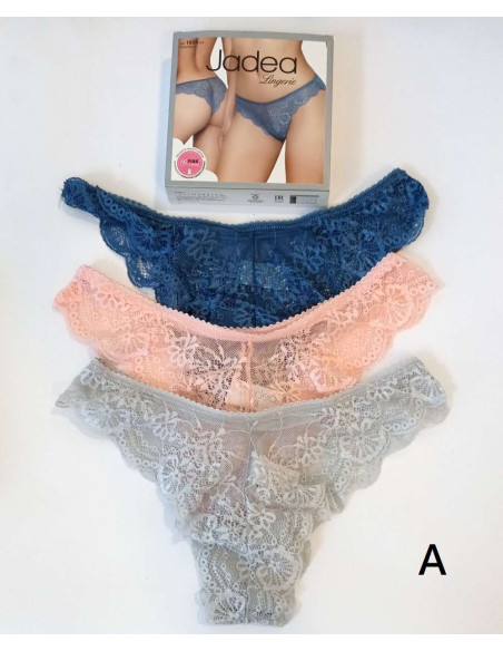 Group 3 all lace brazilian briefs Jadea 1628/C
