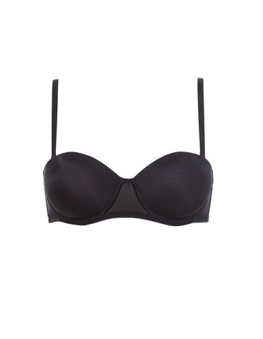 Microfiber padded bandeau bra Lormar art Pura Microfiber padded bandeau bra Lormar art Pura