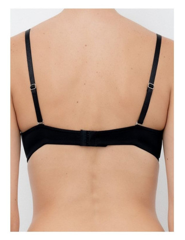 Microfiber padded bandeau bra Lormar art Pura Microfiber padded bandeau bra Lormar art Pura