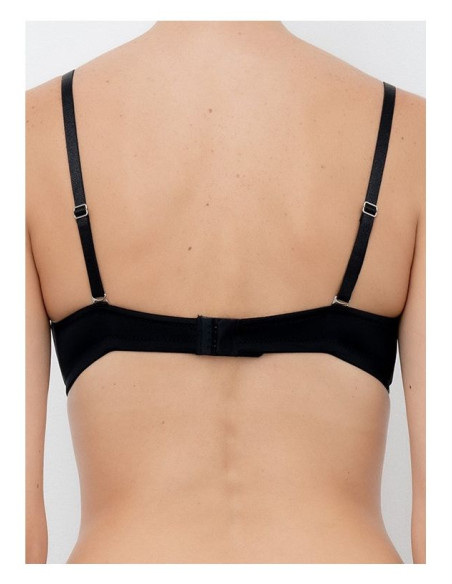 Microfiber padded bandeau bra Lormar art Pura Microfiber padded bandeau bra Lormar art Pura