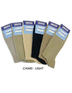 Group 6 pairs Scotland yarn men's short socks Ciocca 315/1 2