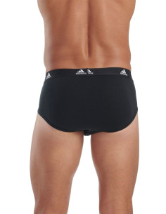 Gruppo 3 slip uomo in cotone elasticizzato Adidas 4A1M01 2