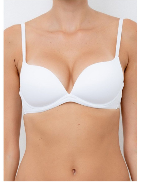 Unwired padded push-up bra Lormar Desiderio