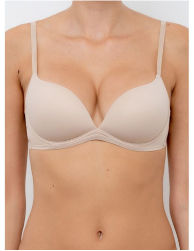 Unwired padded push-up bra Lormar...