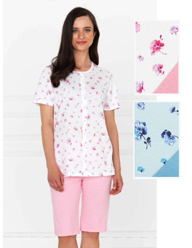 Women's short cotton pajamas Linclalor 74676