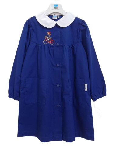 Girl smock for school Siggi Happy School 33GR3911 Bluette