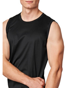 Maglia uomo smanicata girocollo in filo Gicipi 261SMT 2
