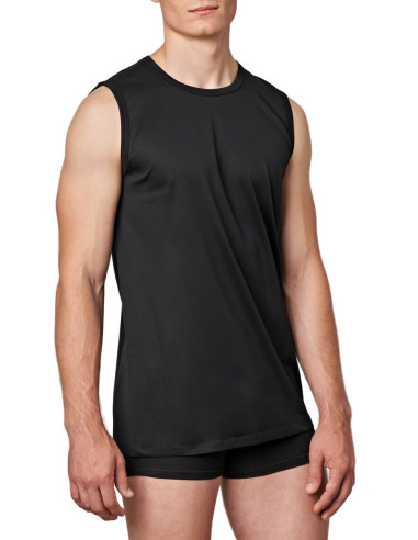 Maglia uomo smanicata girocollo in filo Gicipi 261SMT Maglia uomo smanicata girocollo in filo Gicipi 261SMT