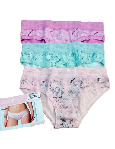 Gruppo 3 boxerini donna fantasia Emy Lovely Girl 6224D