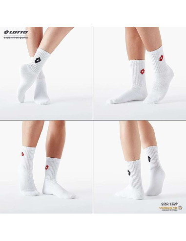 Gruppo 3 paia calzini in spugna unisex Lotto TRISP Gruppo 3 paia calzini in spugna unisex Lotto TRISP