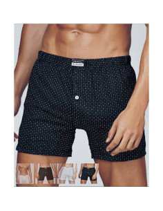 Boxer in patterned cotton jersey Primal 3810 2