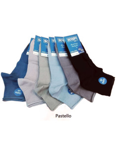 Group 6 SHORT loosened socks for men in stretch fine cotton Scopri Clip 2