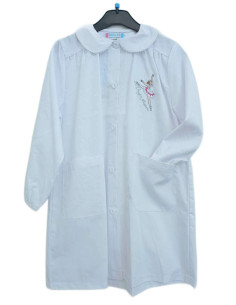 Grembiule scuola bambina Andy&Gio' 90215 Bianco